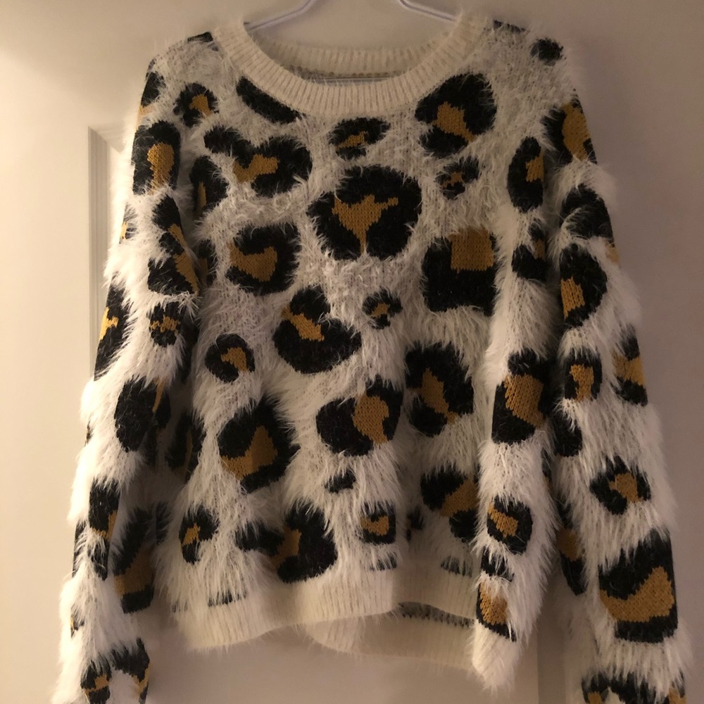 Furry sweater